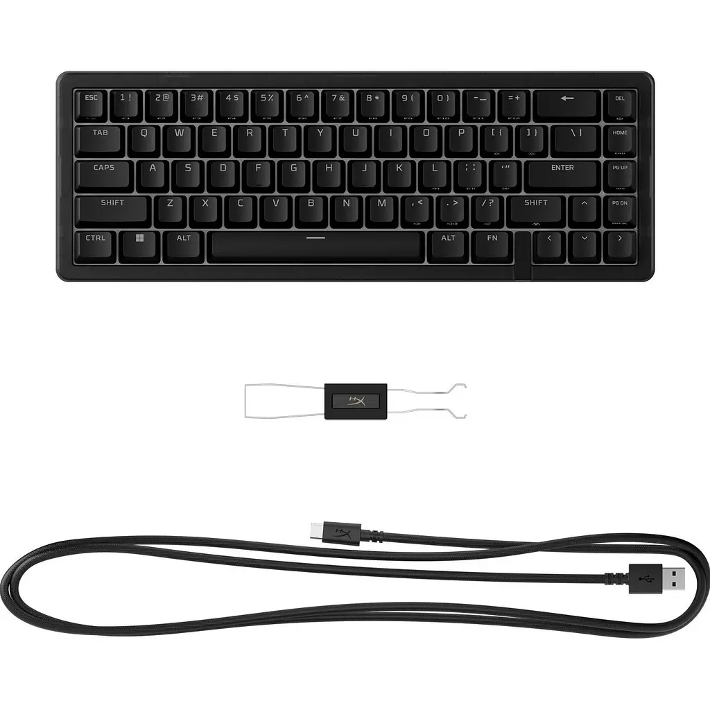 Клавіатура HyperX Alloy Origins 2 65 HX Red USB UA Black (B4QS3AA) [162875] - фото 5
