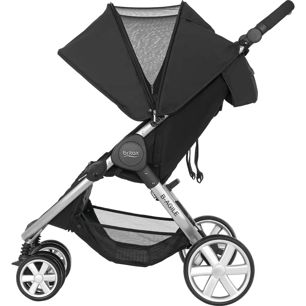 Коляска для двійні Britax-Romer B-Agile Double Cosmos Black (2000033222) - фото 6