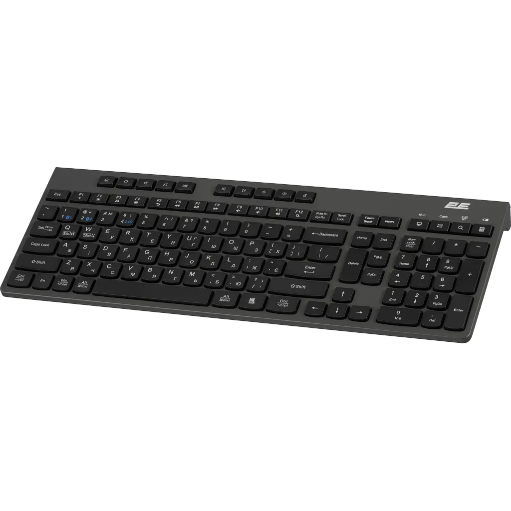 Клавіатура 2E KS280 Wireless/Bluetooth Black-Gray (2E-KS280WBGR_UA) - фото 8