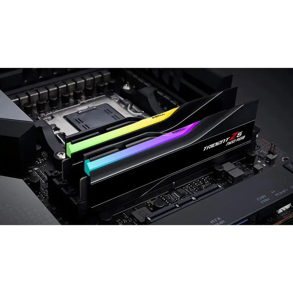 Модуль пам'яті для комп'ютера DDR5 32GB (2x16GB) 6400 MHz Trident Z5 Neo RGB Black G.Skill (F5-6400J3239G16GX2-TZ5NR) - фото 6
