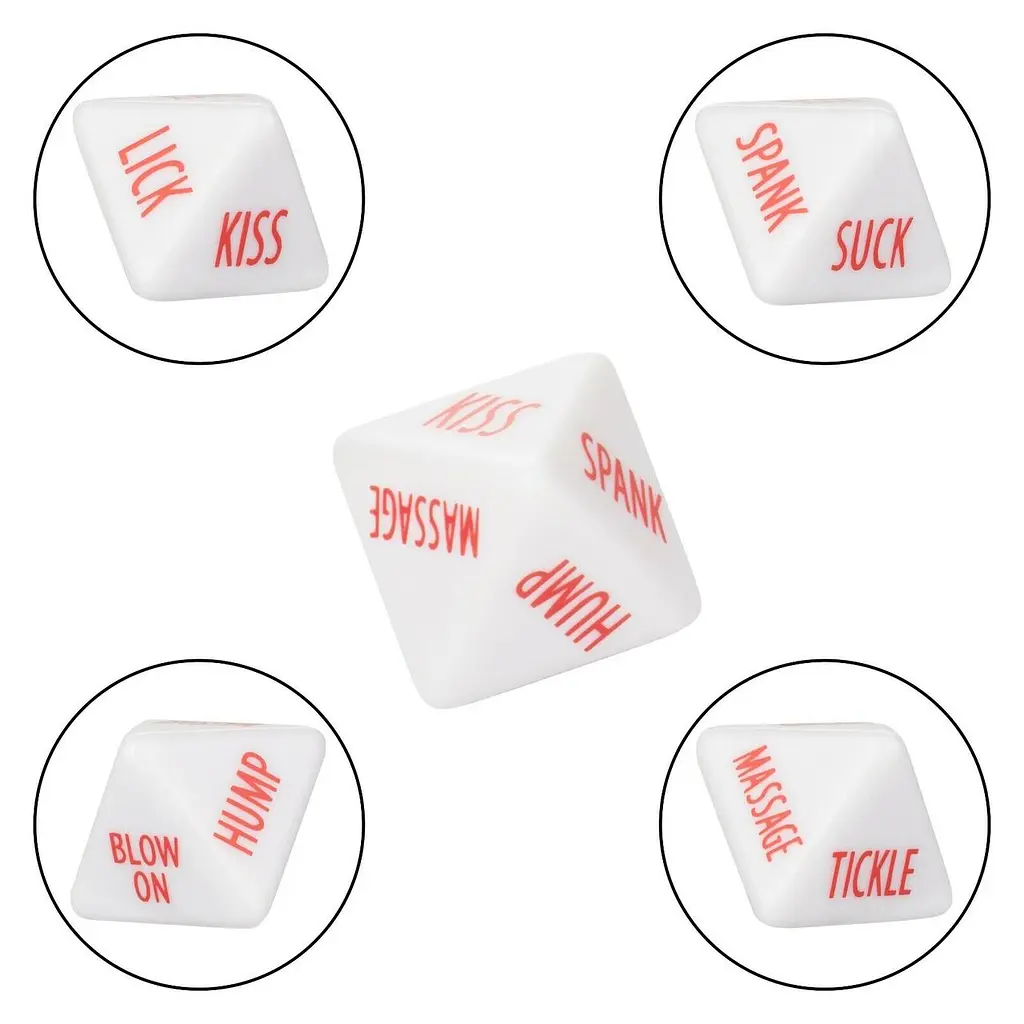 Секс игра кубики Cal Exotics Tempt & Tease Dice Tempt & Tease Dice - фото 4