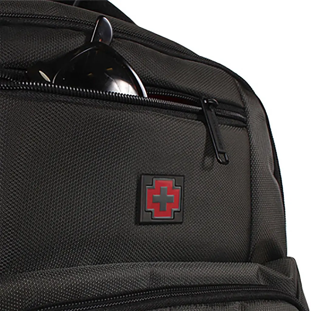 Рюкзак міський Swissbrand Wembley 19 Black (SWB_S19BEWEM001U), Чорний - фото 5