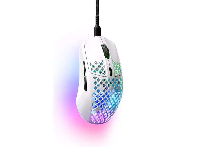Миша SteelSeries Aerox 3 USB White (62603) - фото 2
