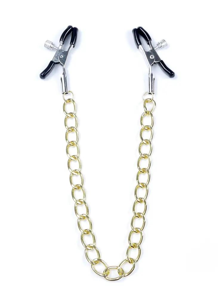 Зажимы для сосков Fetish B - Series Exclusive Nipple Clamps No.8, 41 см (черный) - фото 3