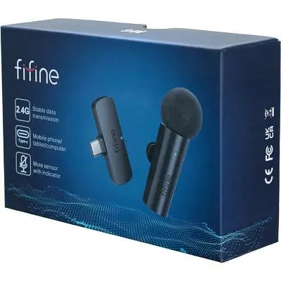 Микрофон Fifine (M6) Wireless Black (M6) - фото 4
