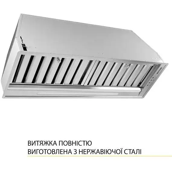 Витяжка вбудована Weilor PPE 8265 SS 1250 LED Strip - фото 2