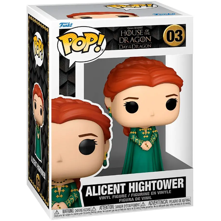 Игровая фигурка Funko Pop Дом Дракона Алисента Хайтауэр (65606) - фото 3