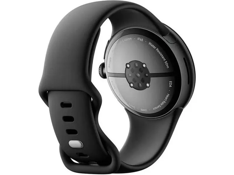 Смарт-годинник Google Pixel Watch 3 45 mm Wi-Fi Matte Black Aluminum Case/Obsidian Active Band - фото 5