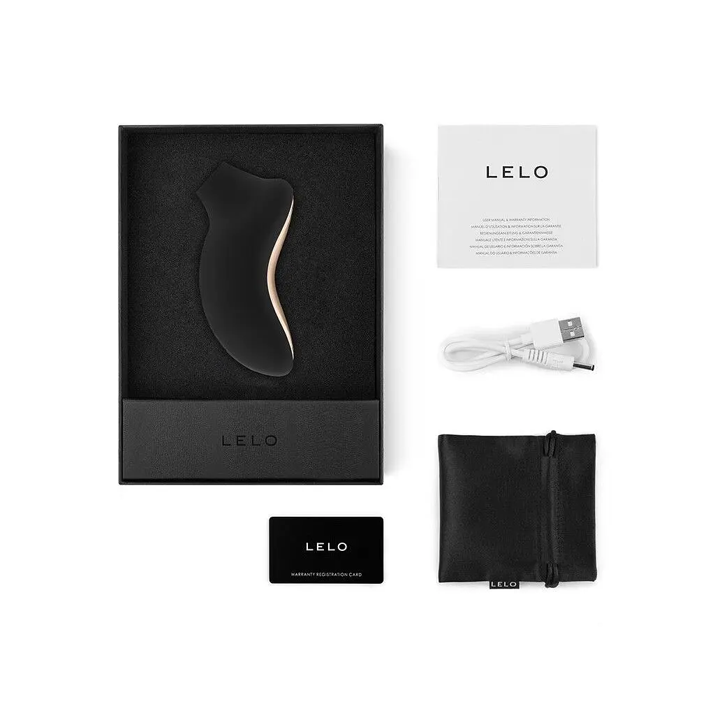 Звуковий стимулятор клітора LELO SONA Black - фото 3