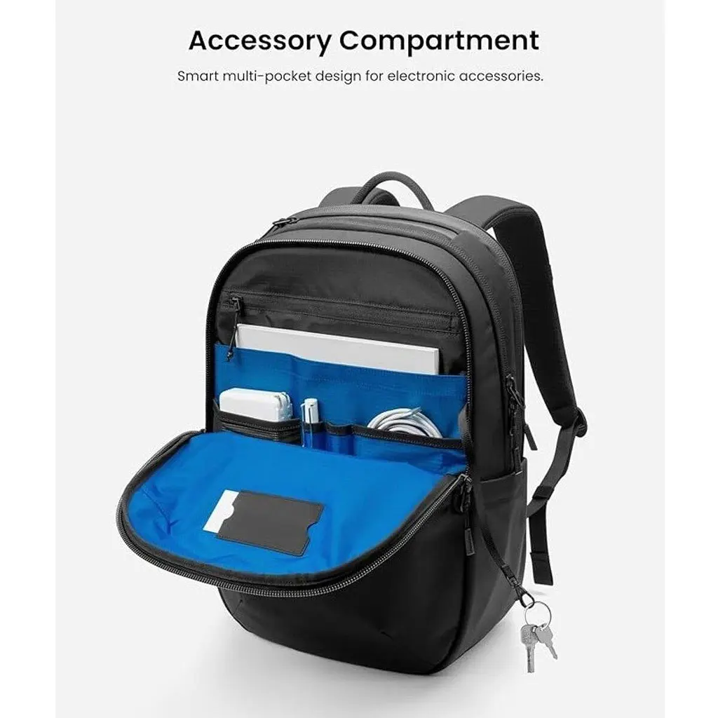 Рюкзак Tomtoc UrbanEX-T65M1 Laptop Backpack Black 17.3 Inch/30L T65M1D1 - фото 2