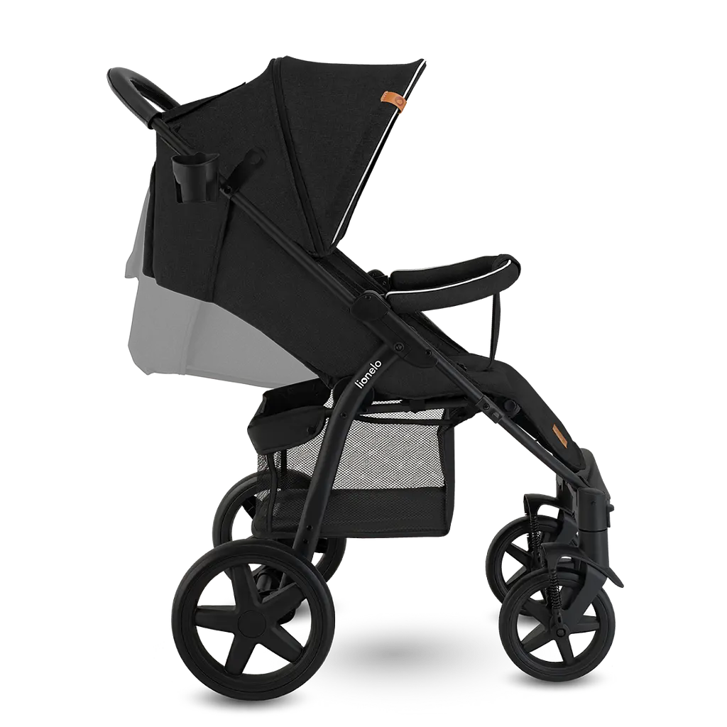 Прогулянкова коляска Lionelo Annet Plus Black Carbon - фото 4