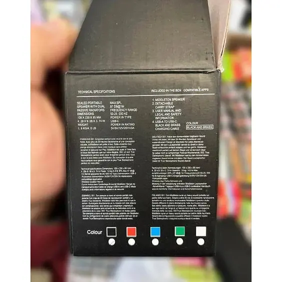 Портативна колонка спікер Middleton speaker акумуляторна переносна IP67 Bluetooth функція Powerbank - фото 6