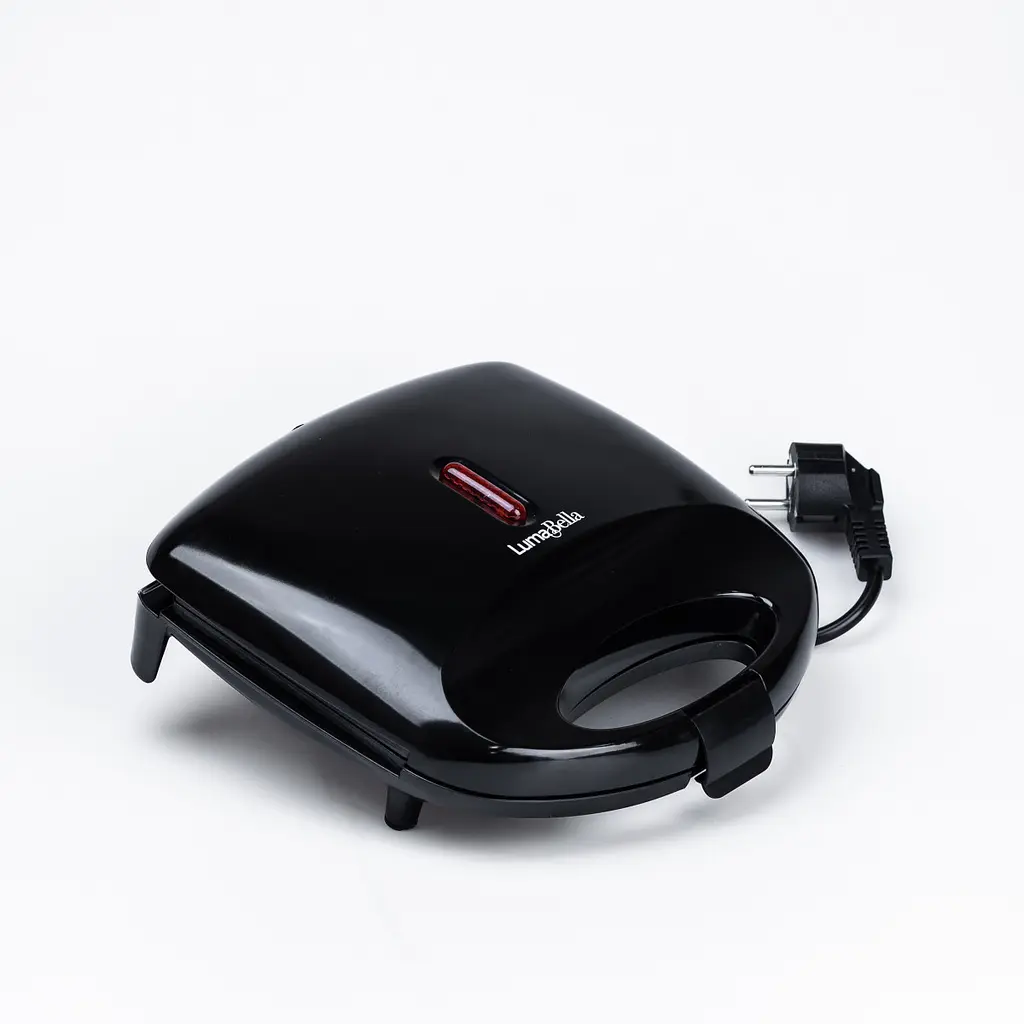 Горішниця електрична Luma Bella LB-58006 з антипригарним покриттям на 12 горішків, чорний - фото 3