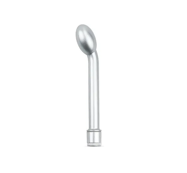 Вібратор Lovetoy G Spot vibrator Silver для точки G, 21х3.5 см