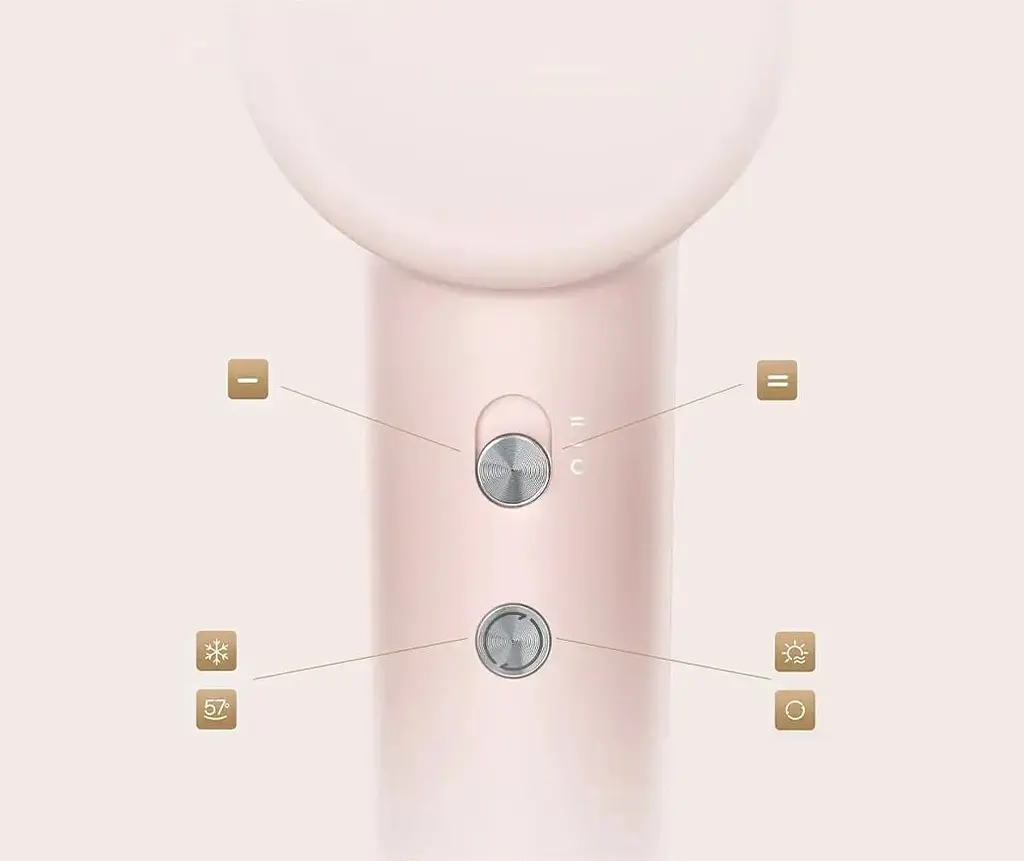 Фен Dreame Hair Dryer Gleam Pink (AHD12A-PK) [105188] - фото 5