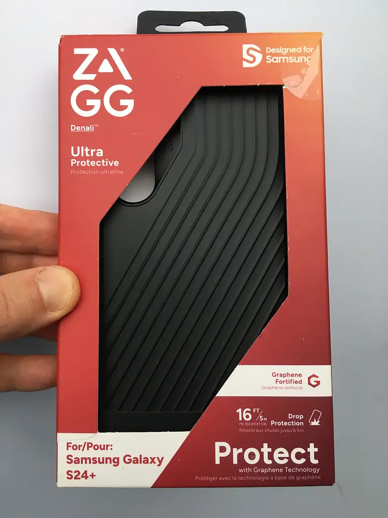 Оригинальный противоударный чехол ZAGG Gear4 Denali для Samsung Galaxy S24 Plus / S25 Plus (S926/S936) Black - фото 2