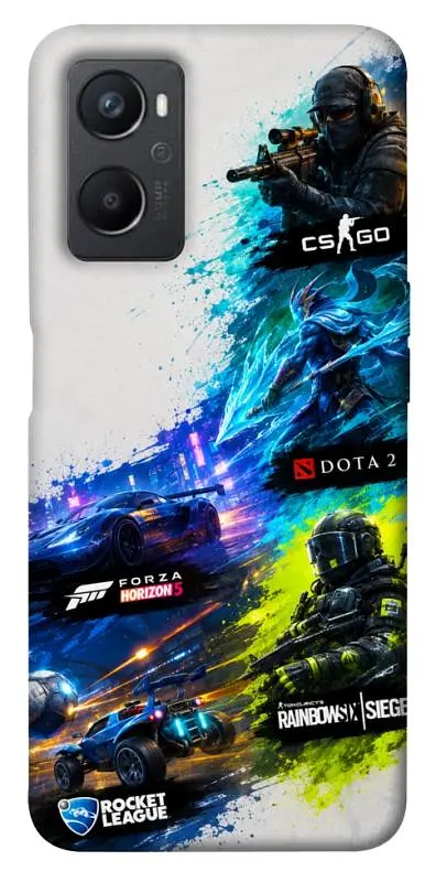 TPU чохол Demsky Full Throttle для Oppo A96
