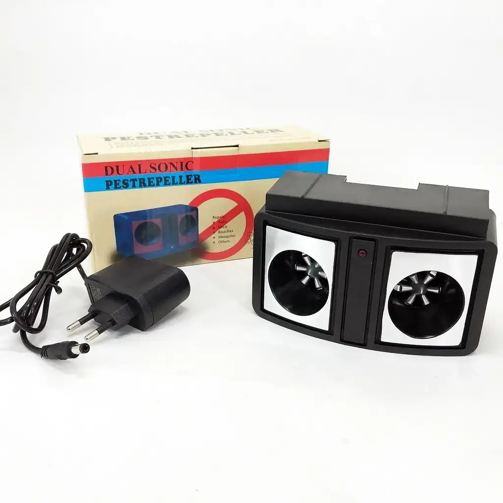 Ультразвуковий відлякувач Dual Sonic Pest Repeller для приміщень 100 м² - фото 3