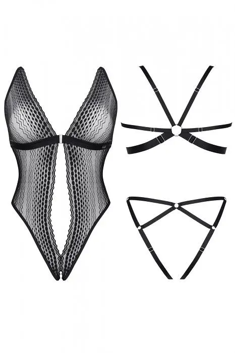 Боді LadyX Isbel XL чорний - фото 6