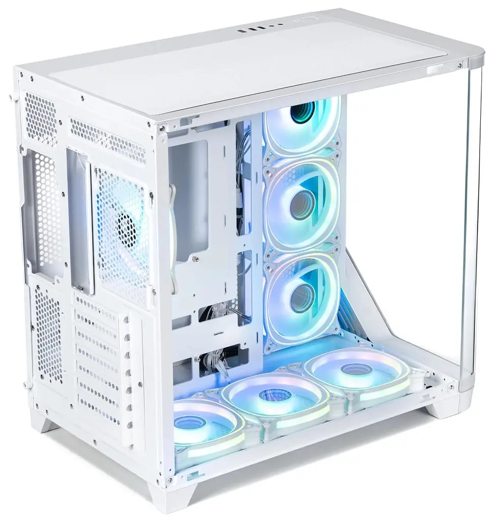 QUBE MIRAGE 7ARGB BTF, белый (MIRAGE_GWNU3), без блока питания - фото 3