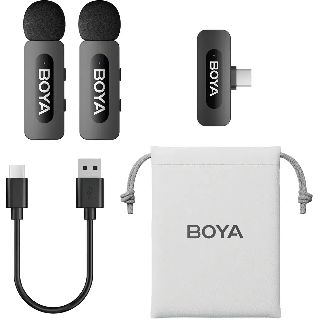 Микрофон Boya BY-V20 Type-C Black (BY-V20) - фото 2
