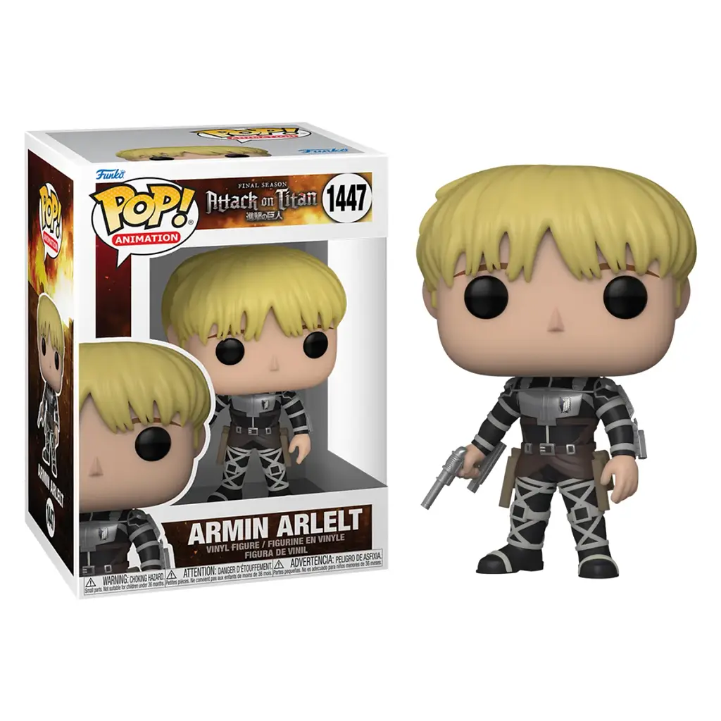 Ігрова фігурка FUNKO POP! серії "Атака титанів" - АРМІН АРЛЕРТ - фото 2