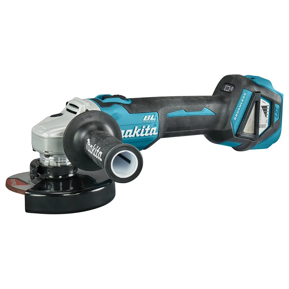 Шліфмашина кутова акумуляторна Makita DGA511RF (125 мм, 3000-8500 об/хв, BL, LXT) - фото 3