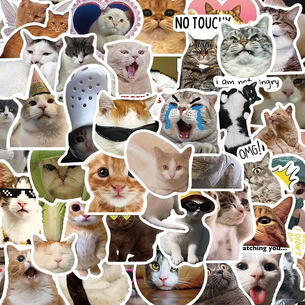 Стікерпак GeekLand Kitties 50 штук - фото 3