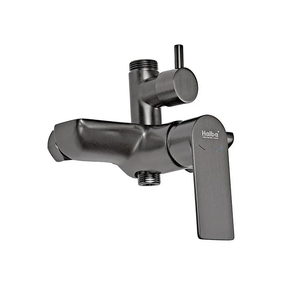 Душевая система телескопическая Haiba Alex 003-J graphite HB3996, Графит - фото 8