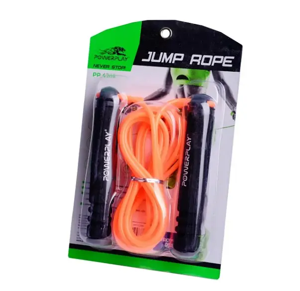 Скакалка PowerPlay 4205 Classic Plus Jump Rope Помаранчева 2,7 м (PP_4205_Orange) - фото 5