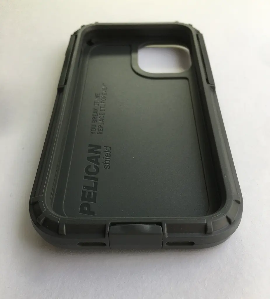 Оригінальний протиударний чохол із кліпсою Pelican Shield G10 для iPhone 12 Pro Grey аналог OtterBox Defender - фото 4