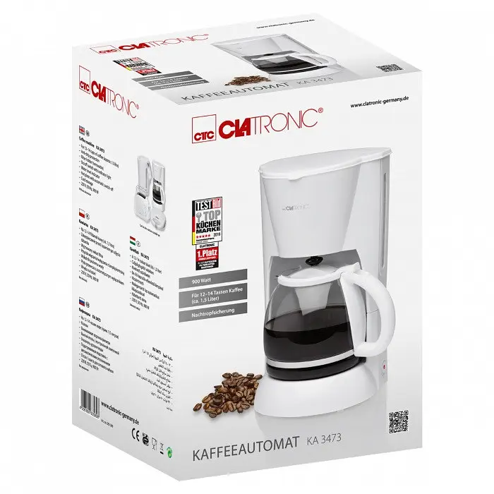 Кавоварка Clatronic KA 3473 White - фото 4
