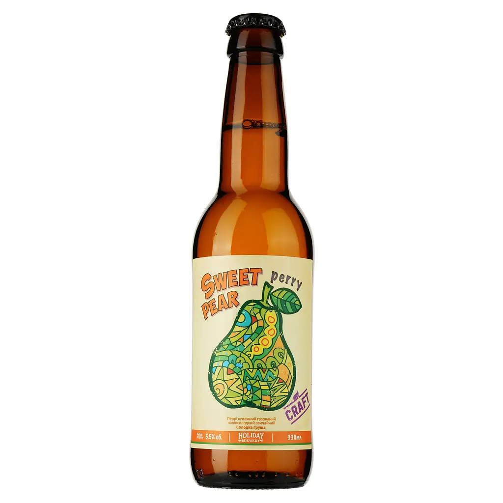Уценка. Набор сидров и перри Holiday Brewery Классический: Green Apple, полусладкий, 6%, 0,33 л + Cannabis, полусладкий, 6%, 0,33 л + White Honey Plum, полусладкий, 6%, 0,33 л + Перри Sweet Pear , полусладкий, 5,5%, 0,33 л - фото 2