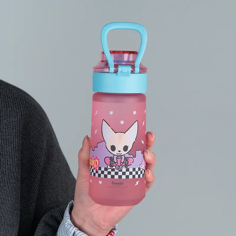 Бутылочка для воды Kite Aggretsuko розовая 560 мл (AR25-1213) - фото 5