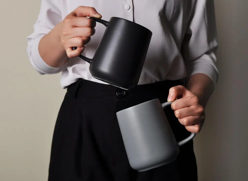 Чашка-заварник U Brewing Mug Ceramic, 500 мл - Сірий - фото 9