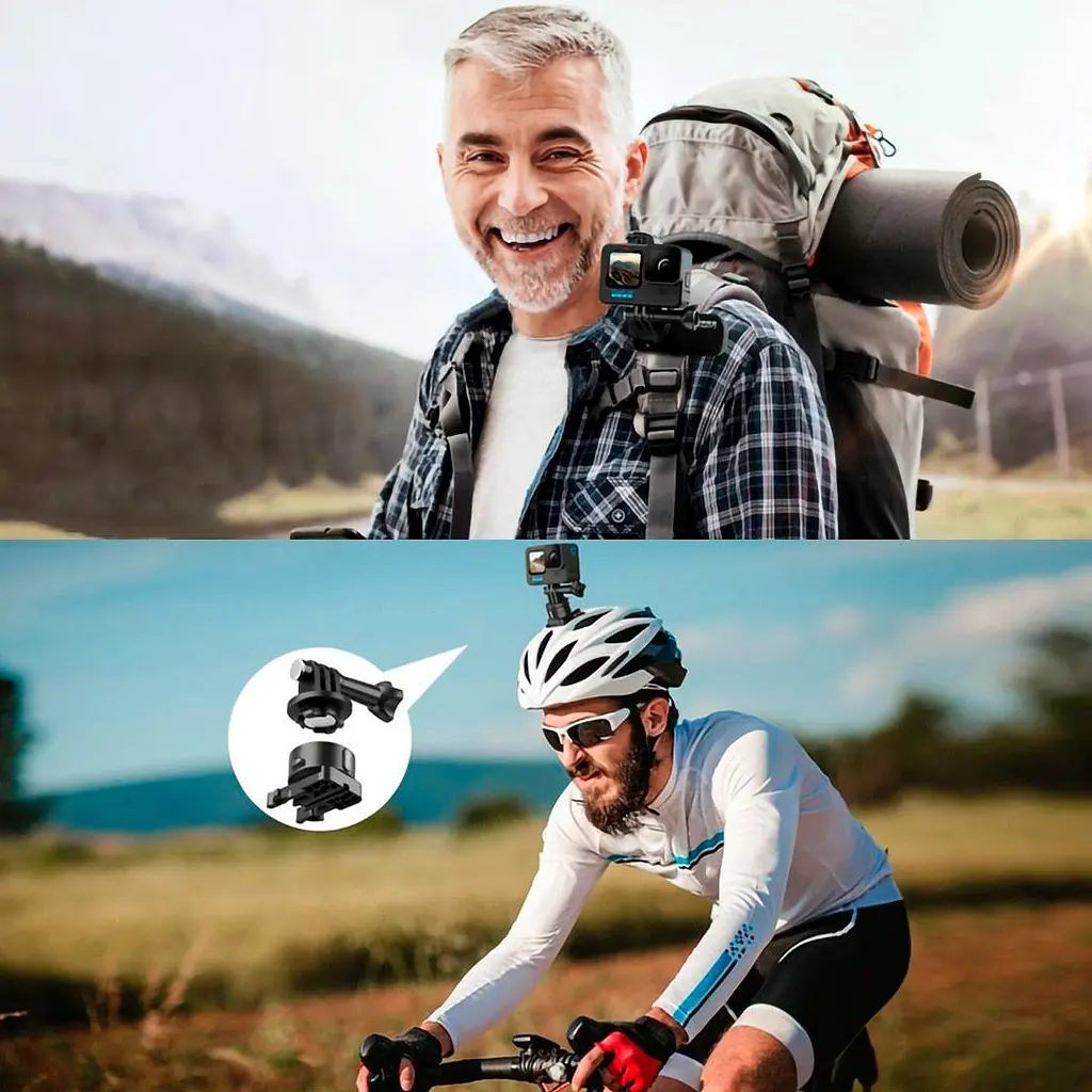 Швидкознімний адаптер для екшн-камери Ulanzi Go-Quick II Mount Adapter (2844) [83259] - фото 8