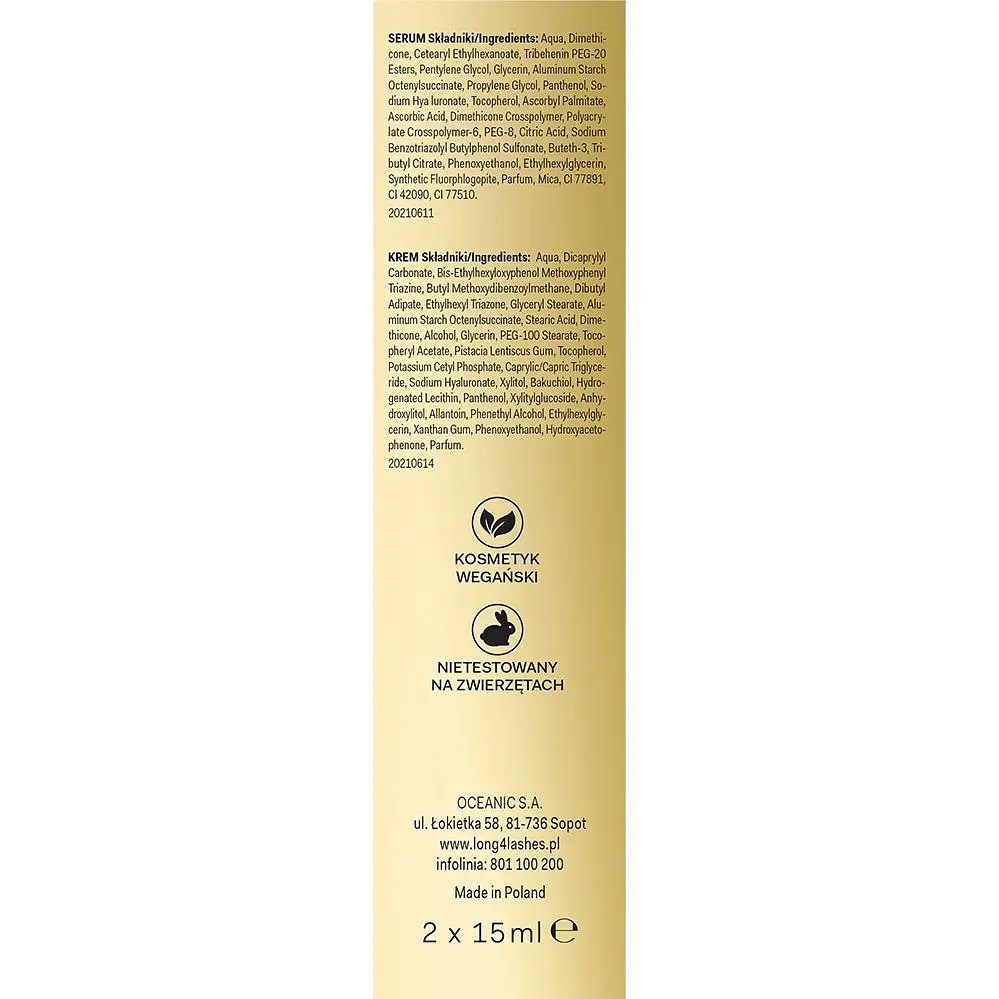 Сироватка Lift 4 Skin Beauty Booster Dual Hydration 2% Hyaluronic Acid + B5 Serum + Moisturizing Cream SPF30+ 30 мл (2шт. х15 мл)  - фото 6