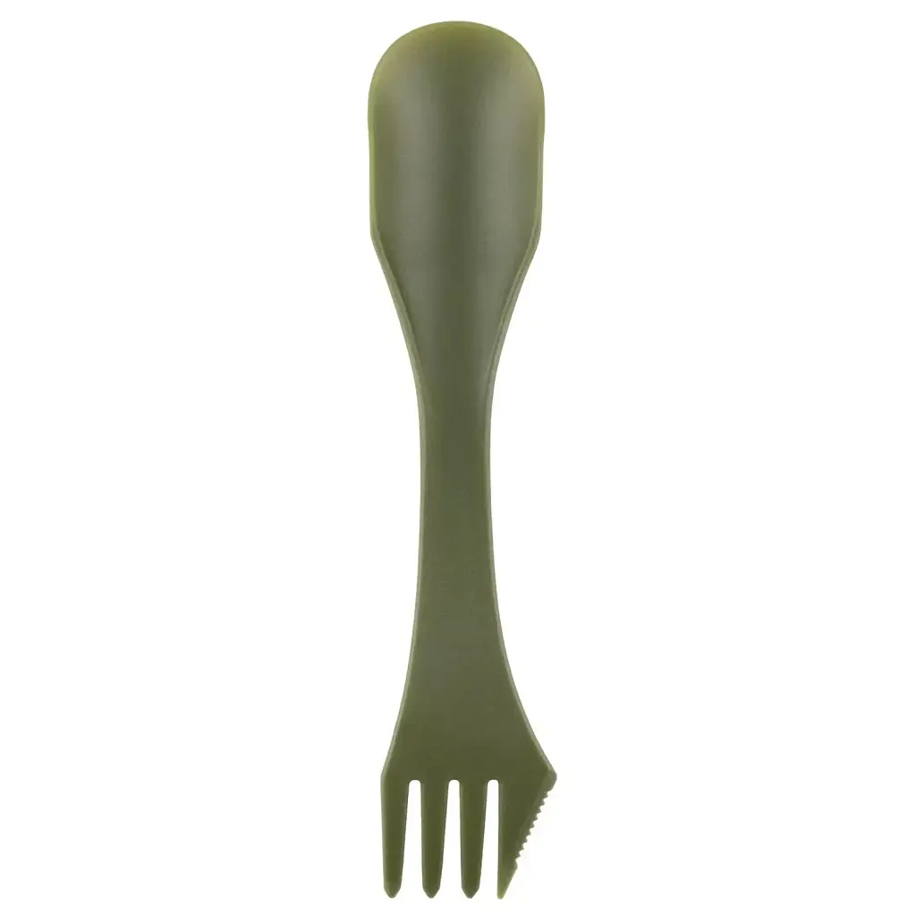 Ложка-виделка туристична Tribe Spork пластикова olive (T-FC-0031-olive) - фото 2