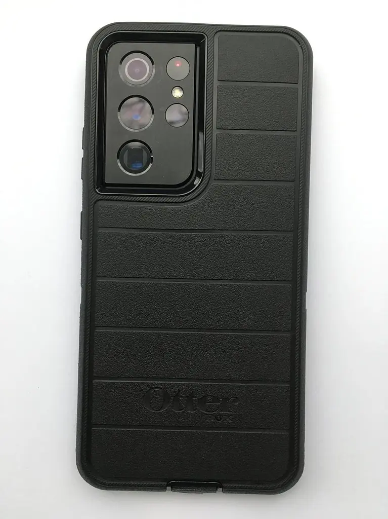 Чохол протиударний із кліпсою-підставкою OtterBox Defender Series Pro 27-54584-20 для Samsung Galaxy S21 Ultra (6.8") Black - фото 8