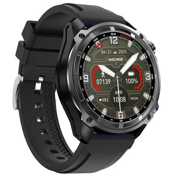 Годинник наручний смарт UWatch Smart Navigation Pro GPS 2 ремінця Чорний (2861448527) - фото 5