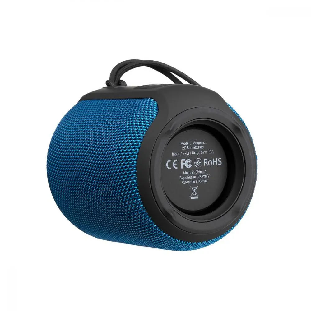 Портативна колонка 2E SoundXPod Blue (2E-BSSXPWBL) - фото 4