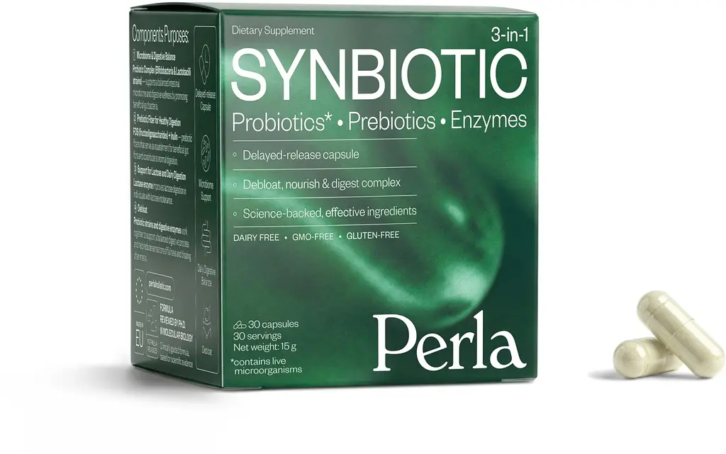 Дієтична добавка Perla Helsa Synbiotic 3-in-1 №30 30 капсул - фото 3