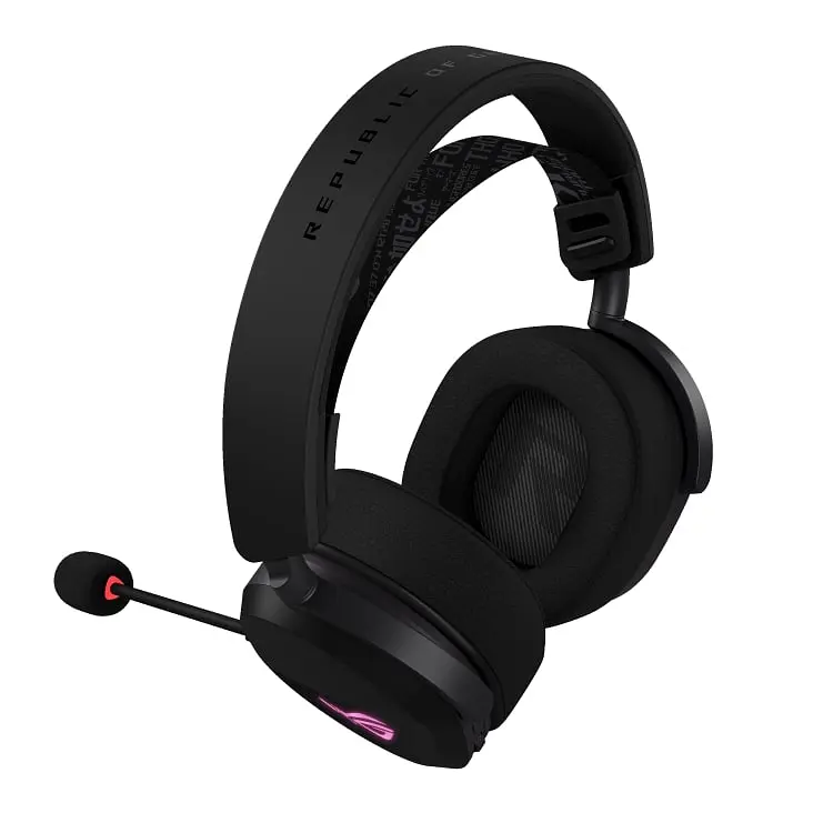 Гарнітура ігрова Asus ROG Pelta USB-A/BT/WL RGB 1.8 м чорний (90YH0410-BHUA00) - фото 2