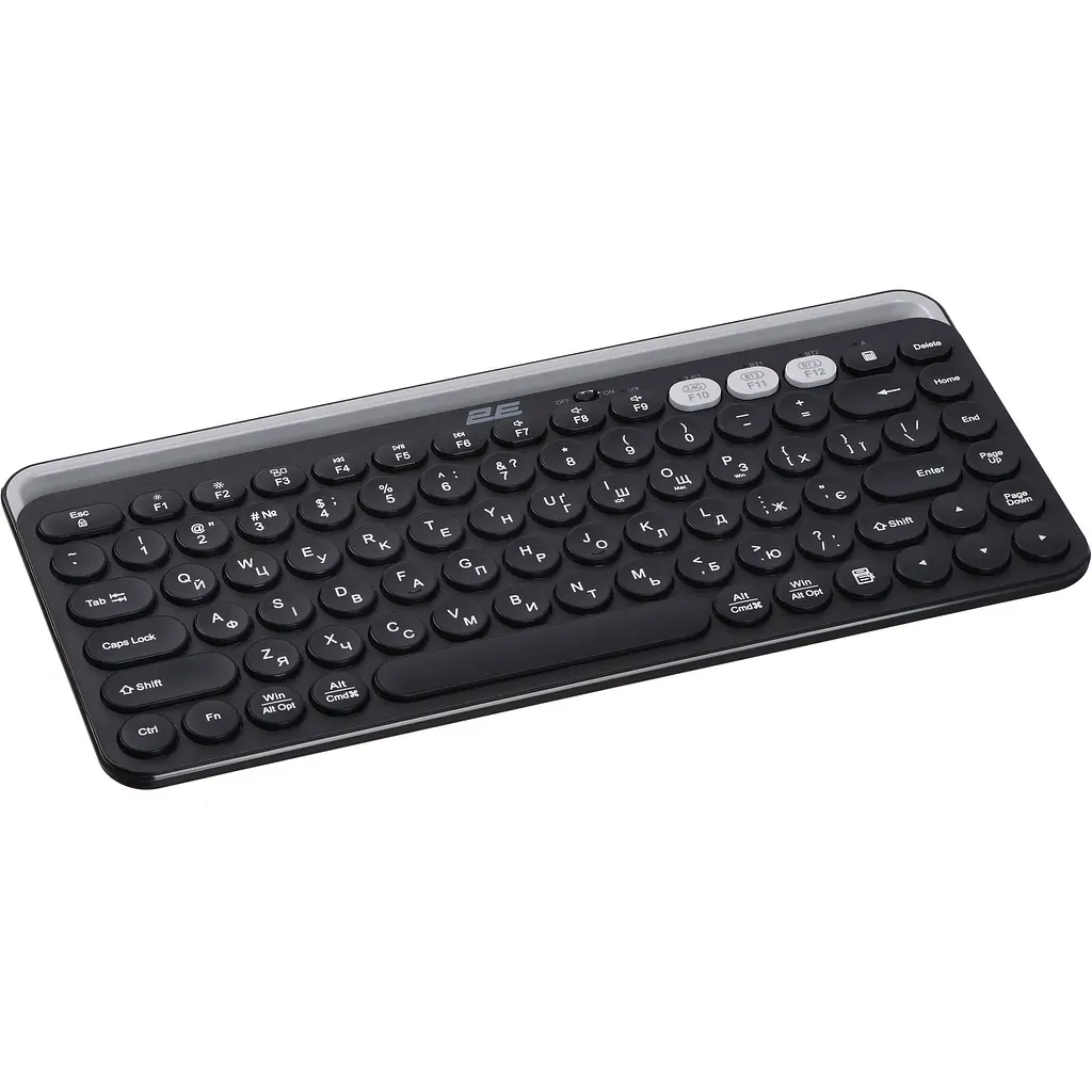 Клавіатура 2E KS250 Wireless UA Black (2E-KS250WBK_UA) [150956] - фото 3