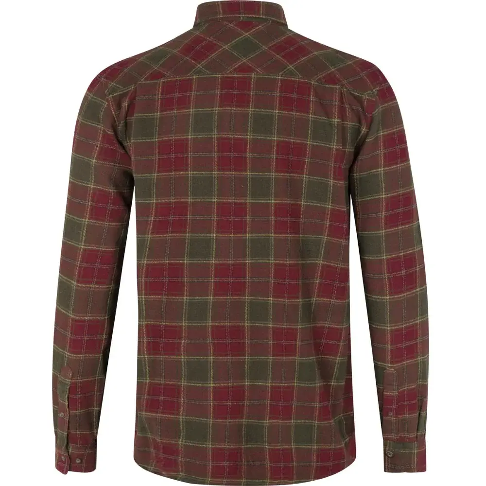 Сорочка Seeland Glen Flannel Shirt M Red check - фото 2