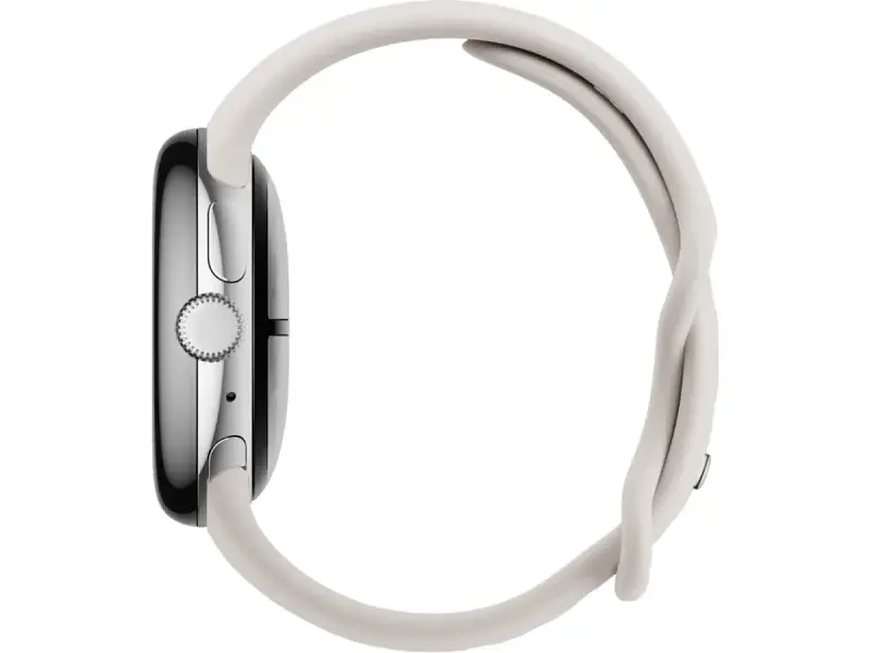 Смарт-годинник Google Pixel Watch 3 41 mm Wi-Fi Polished Silver Aluminum Case/Porcelain Active Band - фото 2