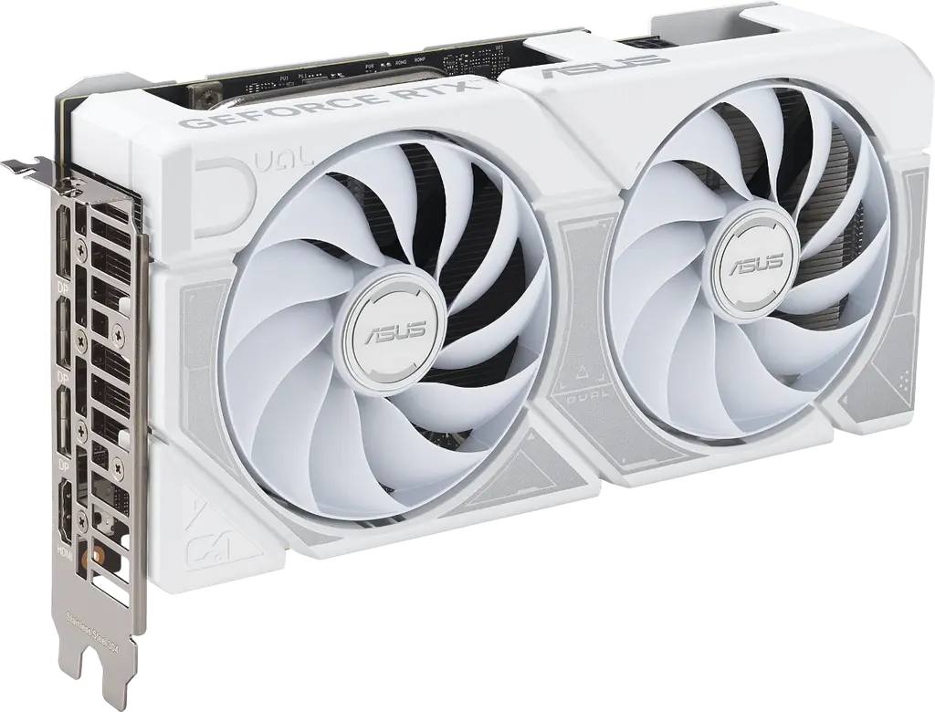 Відеокарта GeForce RTX 5060 Ti 16GB Asus Dual White OC (DUAL-RTX5060TI-O16G-WHITE) - фото 2