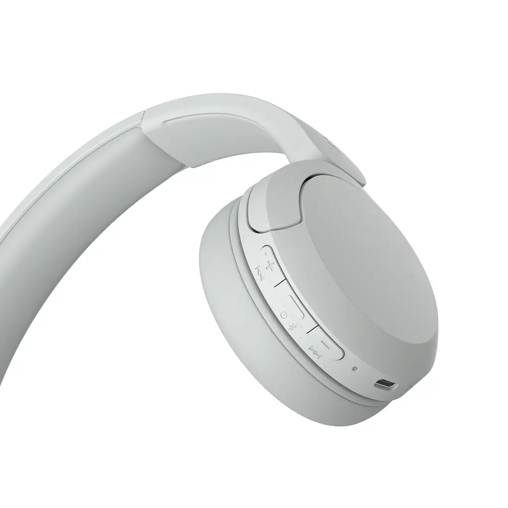 Навушники On-ear WH-CH520 BT 5.2, SBC, AAC, Wireless, Mic, Білий Sony teh0013183 - фото 6
