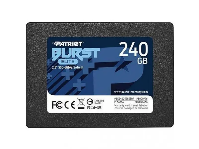 SSD-накопичувач Patriot Burst Elite 240 GB (PBE240GS25SSDR)