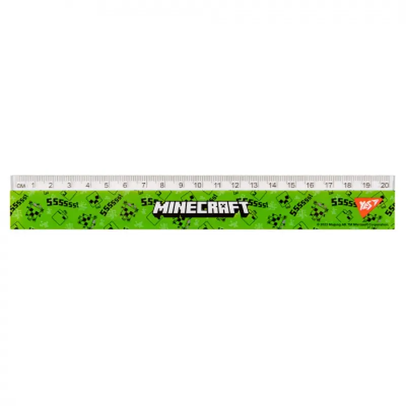 Лінійка Yes Minecraft Spring 20 см (370666) - фото 2